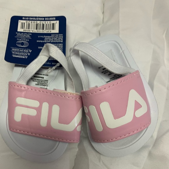 fila baby sandals